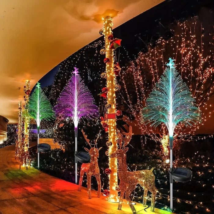 Solar Christmas Tree Lighting - LumiTree-Nora Luxe