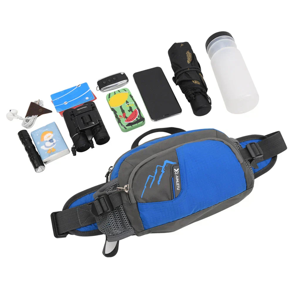 Sport Hip Bag with Bottle Holder - Vega-Orange-Nora Luxe