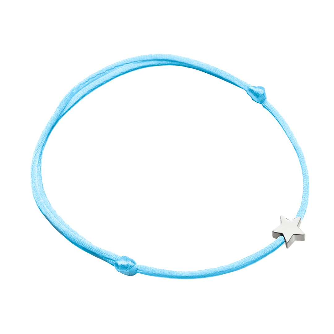 Star bracelet - Stella-Blue-Silver-Nora Luxe