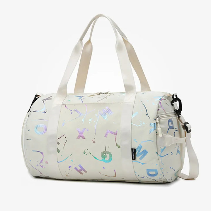 Stylish and Functional Sports Bag - ZenCarry-Beige-Nora Luxe