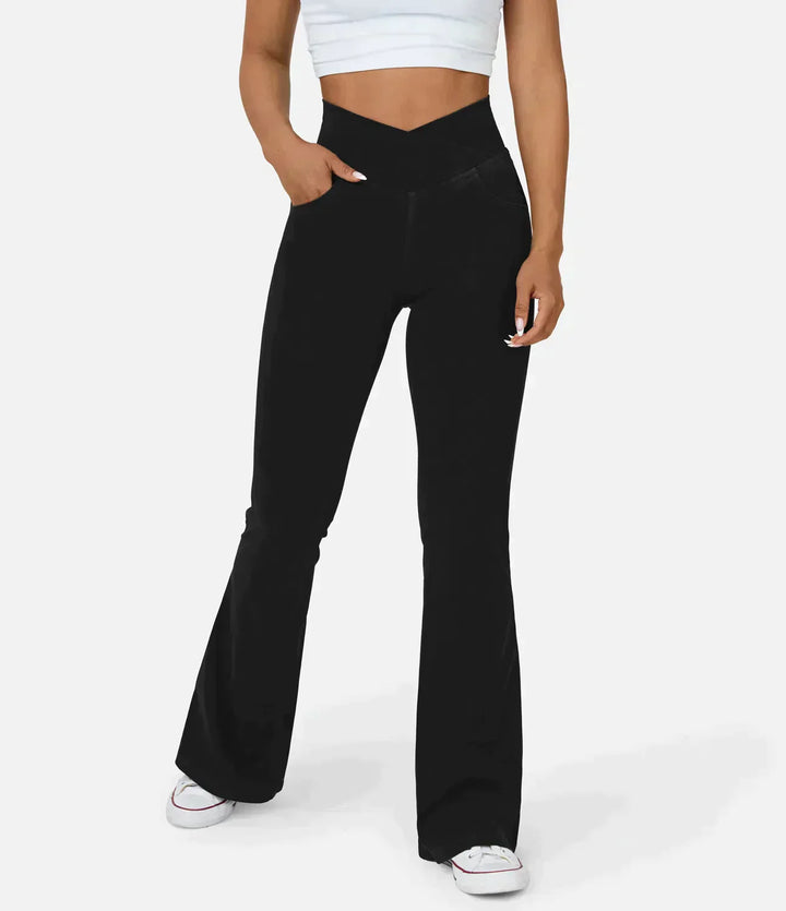 Stylish Bootcut Jeans for Women - Rosa-Blue-S-Nora Luxe