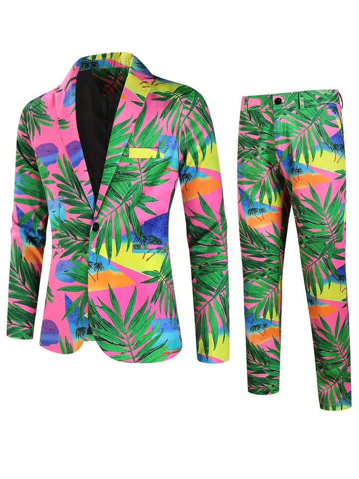 Stylish Colored Suit - Floris-Black-M-Nora Luxe