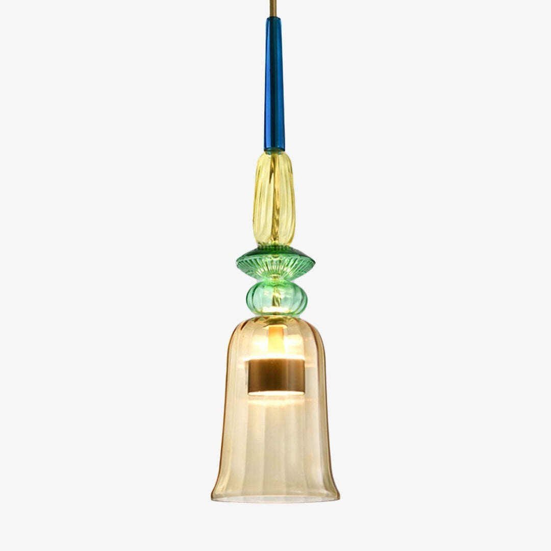 Stylish Coloured Ceiling Lamp - Sofia-F-Nora Luxe