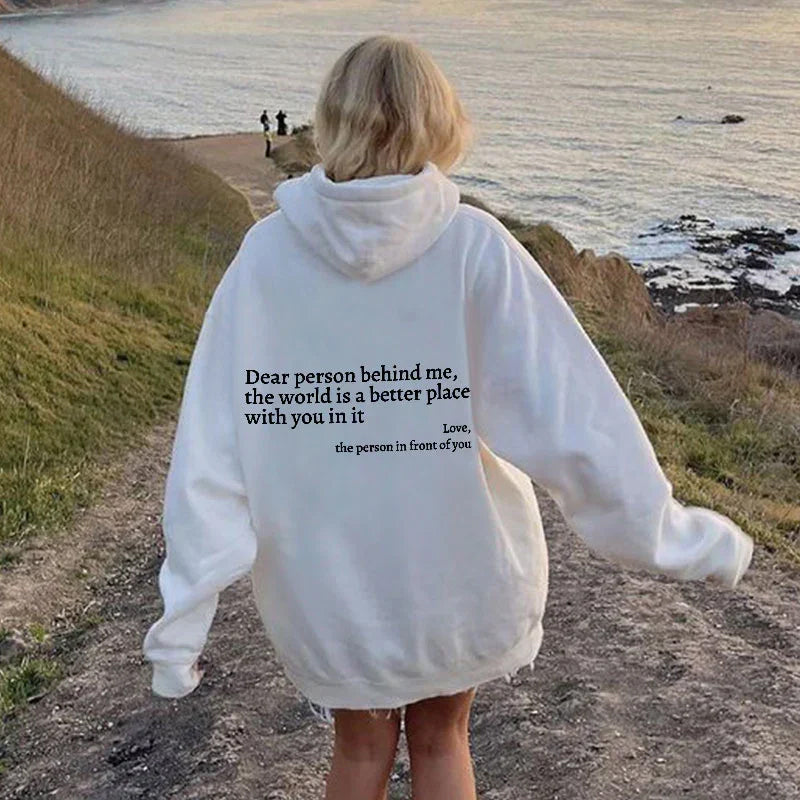 Stylish Heartwarming Ladies Hoodie - Aurora-White-S-Nora Luxe