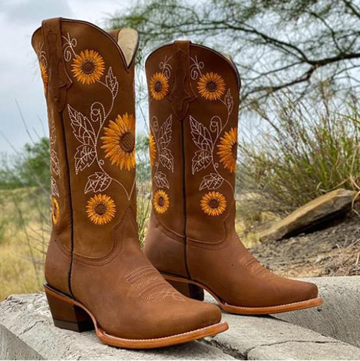Stylish Ibiza Spirit Boots - Mira-Light Brown-3.0-Nora Luxe