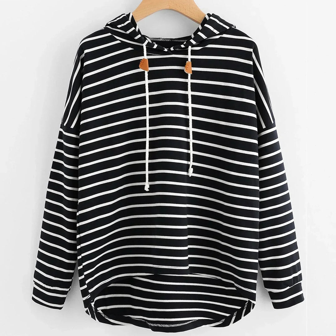 Stylish Ladies Hoodie - Liana-Black-S-Nora Luxe