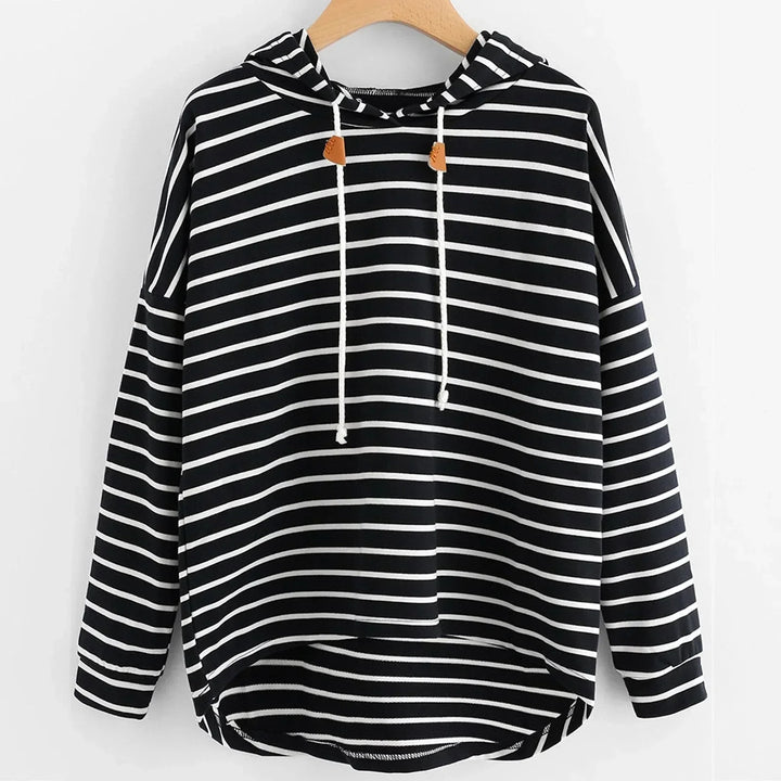 Stylish Ladies Hoodie - Liana-Black-S-Nora Luxe