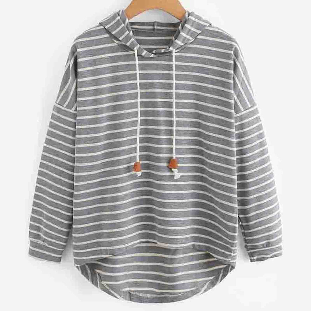 Stylish Ladies Hoodie - Liana-Gray-S-Nora Luxe