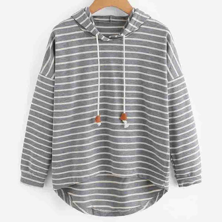 Stylish Ladies Hoodie - Liana-Gray-S-Nora Luxe
