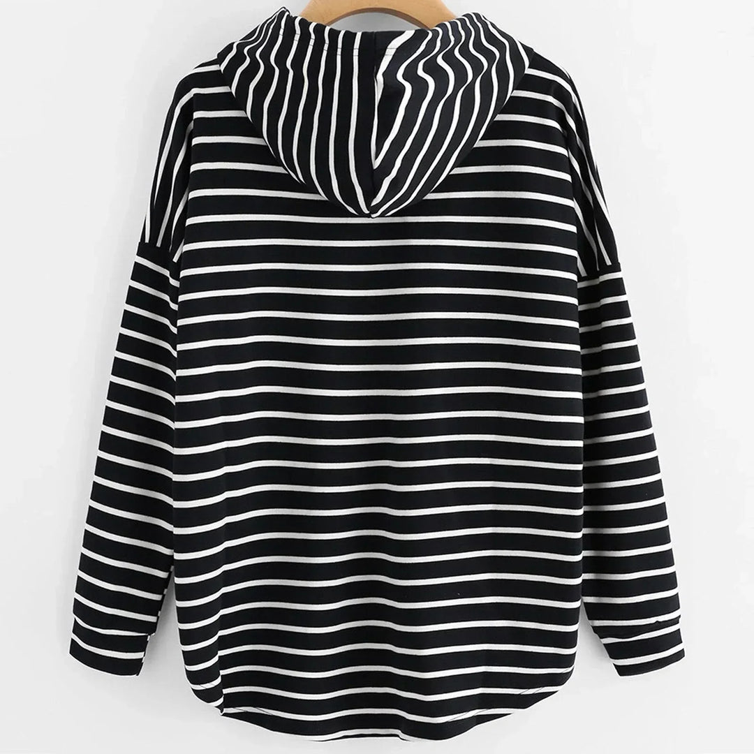 Stylish Ladies Hoodie - Liana-White-S-Nora Luxe