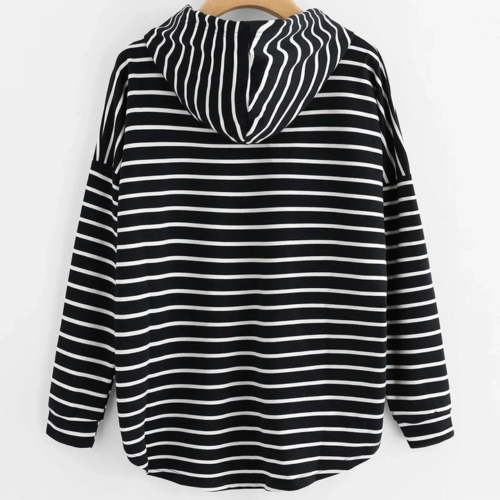 Stylish Ladies Hoodie - Liana-White-S-Nora Luxe