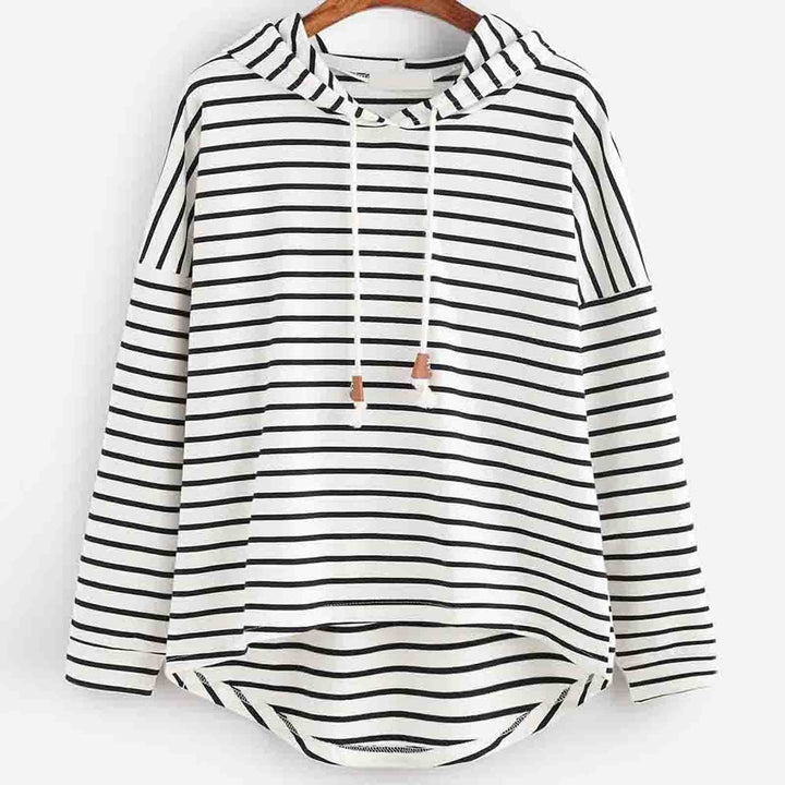 Stylish Ladies Hoodie - Liana-White-S-Nora Luxe