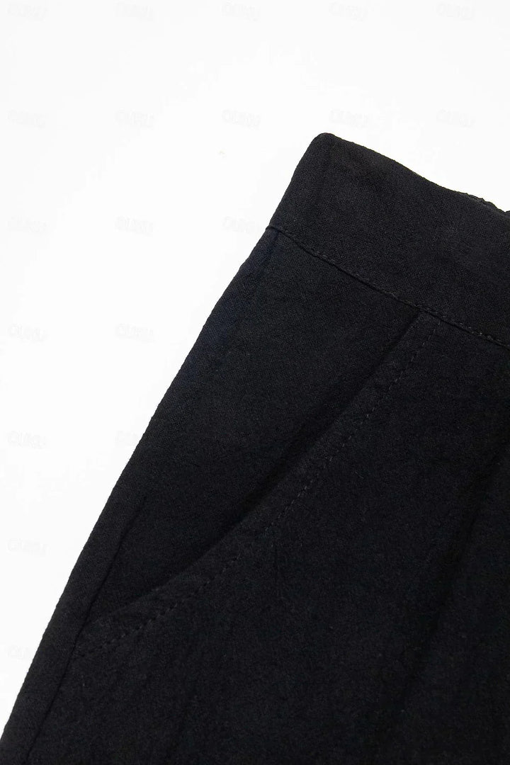 Stylish Linen-Cotton Men's Shorts – Milan-White-S-State of Style