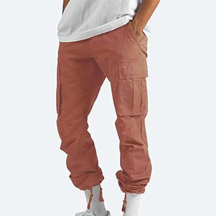 Stylish Men's Cargo Trousers - Mason-Black-S-Nora Luxe