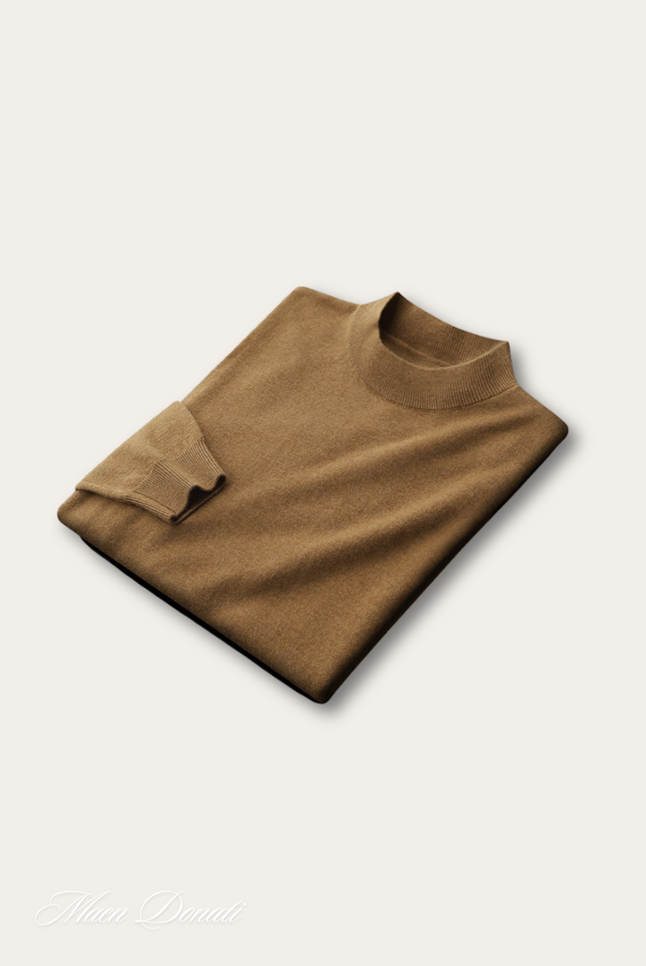 Stylish Men's Sweater - David-Brown-M-Nora Luxe