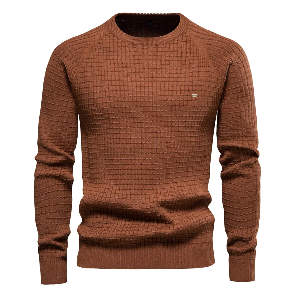 Stylish Men's Sweater - Felix-Brown-S-Nora Luxe