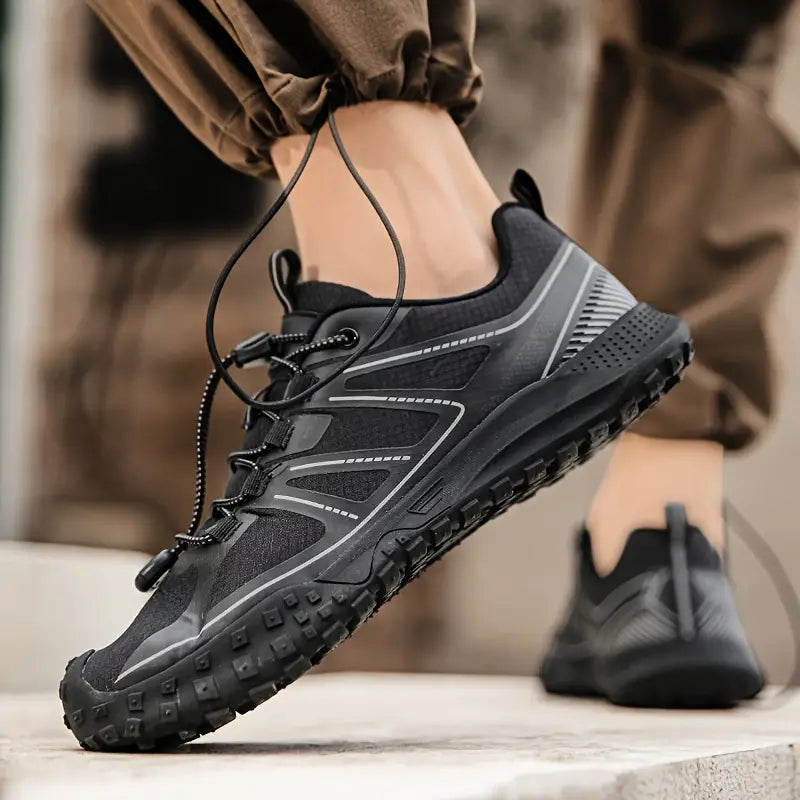 Stylish Women's Hiking Shoes - PeakChic-Black-5.5-Nora Luxe