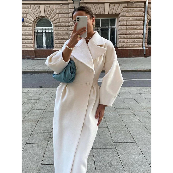 Stylish Women's Winter Coat - Victoria-White-S-Nora Luxe