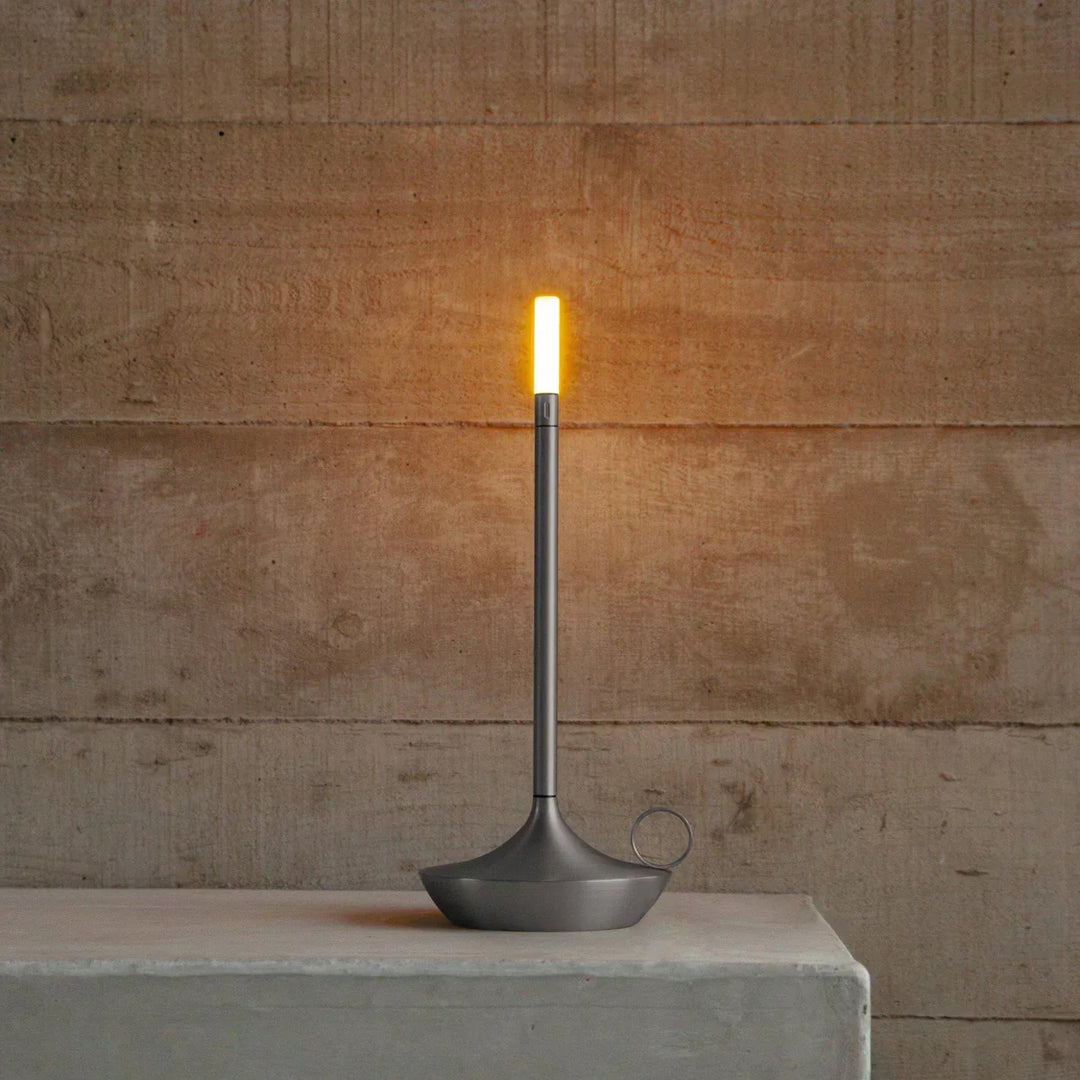 Subtle Table Lamp - Aurelia-Silver-Nora Luxe