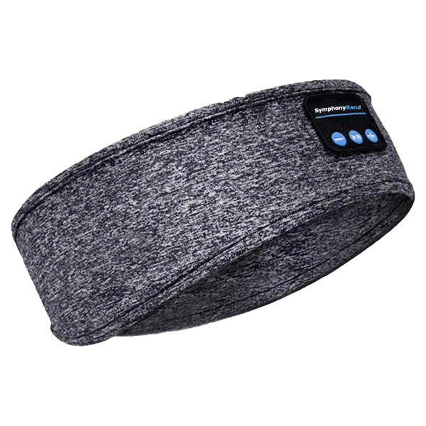 SymphonyBand™ Sleep Headphones-Moonlight Gray-Nora Luxe