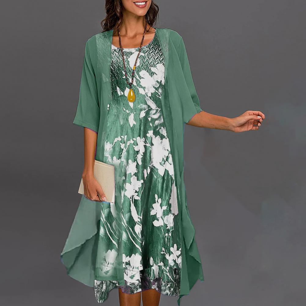 Vestido de verão com cintura elástica - Théa