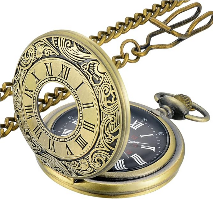 Timeless Vintage Pocket Watch - Kevin-Bronze-Nora Luxe