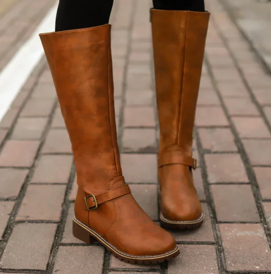 Trendy Ladies Boots - Emma-Brown-4.0-Nora Luxe