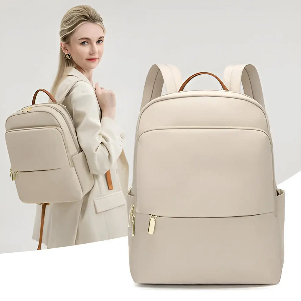 Trendy Multifunctional Ladies' Backpack - Sophia-Gray-Nora Luxe