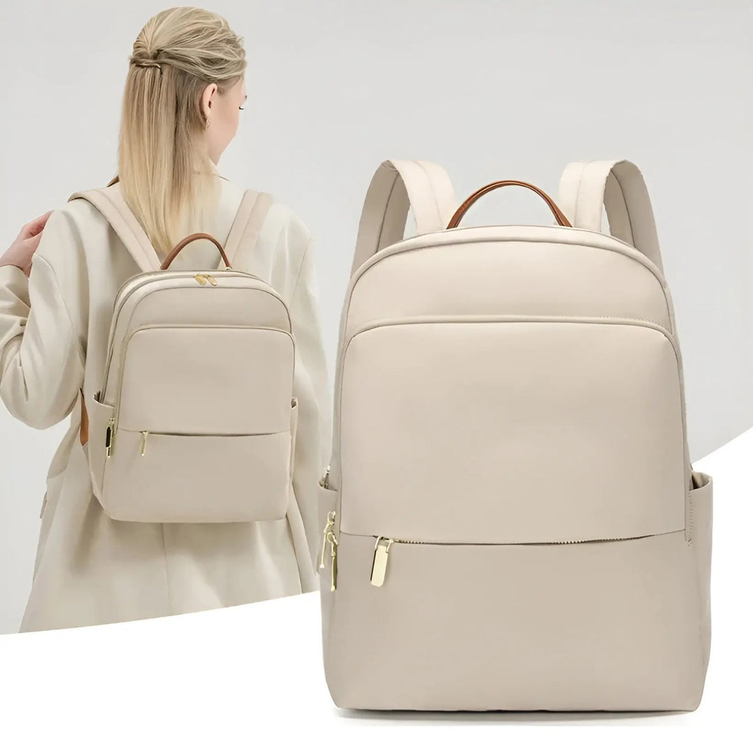Trendy Multifunctional Ladies' Backpack - Sophia-Khaki-Nora Luxe