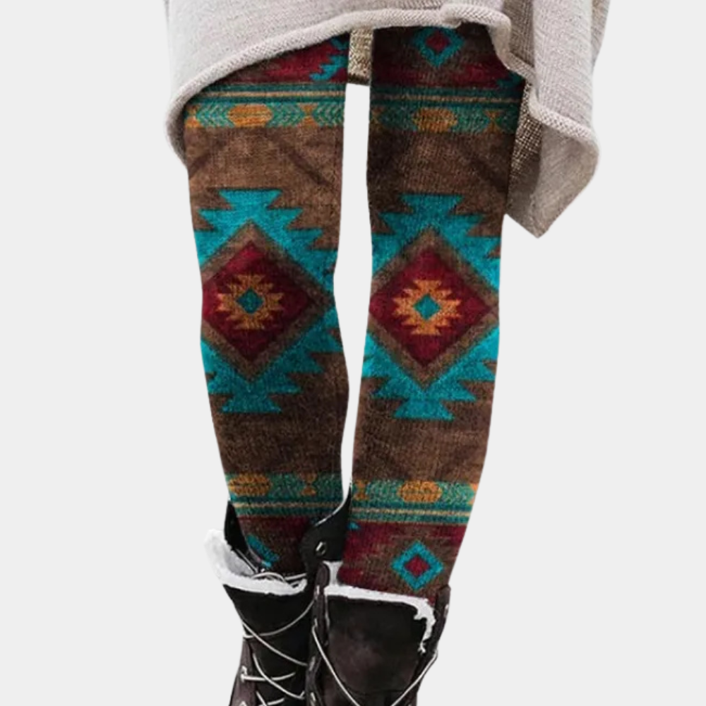 Trendy Stretch Women's Leggings - Kelsey-Blue-XS-Nora Luxe