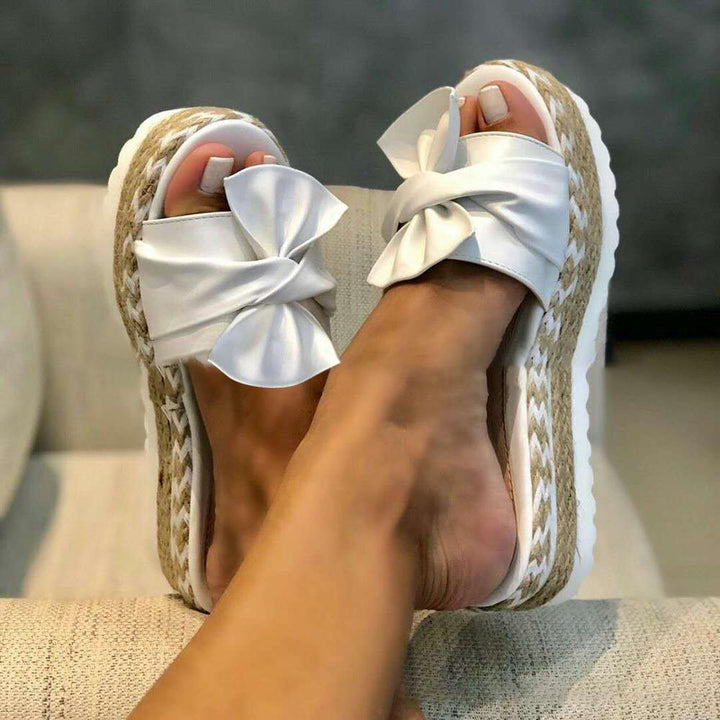 Trendy women's summer shoes with correction function and comfort sole – Selina-White-3-Nora Luxe