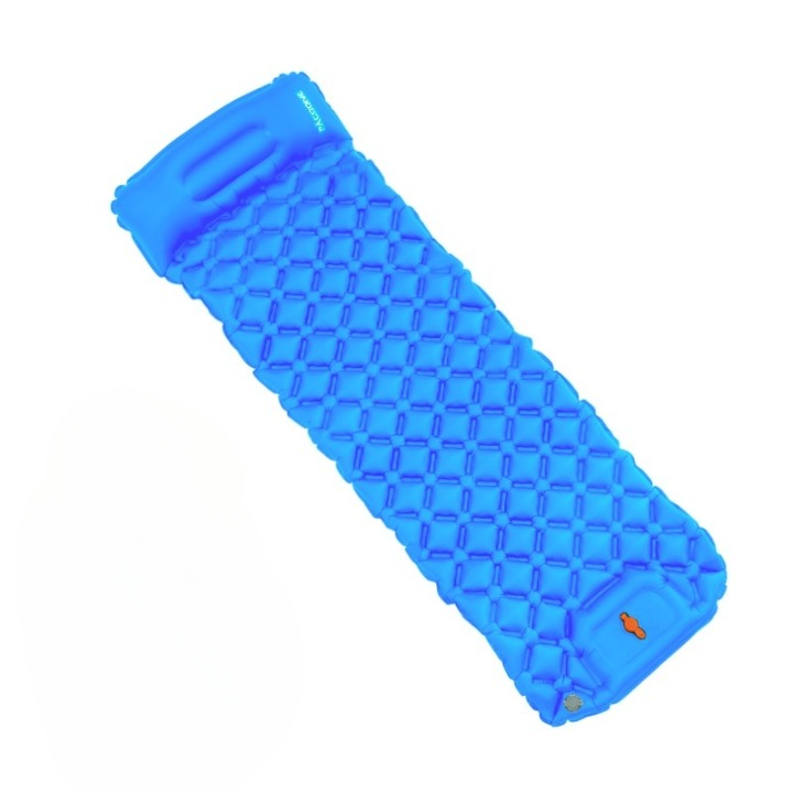 Ultralight Waterproof Sleeping Mat with Built-in Pump - AirRest-Royal Blue-Nora Luxe