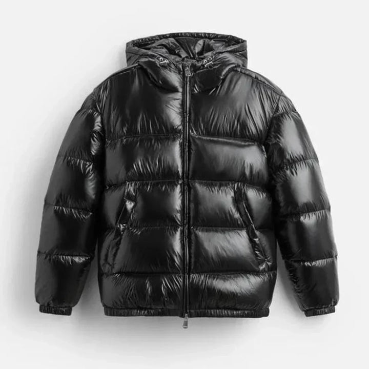 Unisex Down Jacket - Aspen-Black-S-The Livary