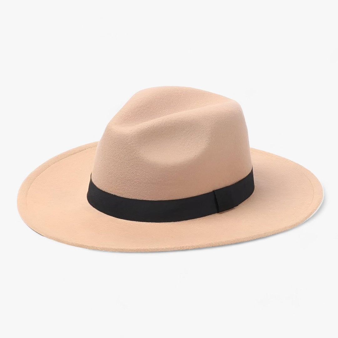 Unisex Vintage Fedora – Ardent-Beige-Nora Luxe