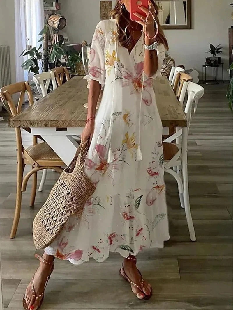 Vestido Boho Longo - Luna