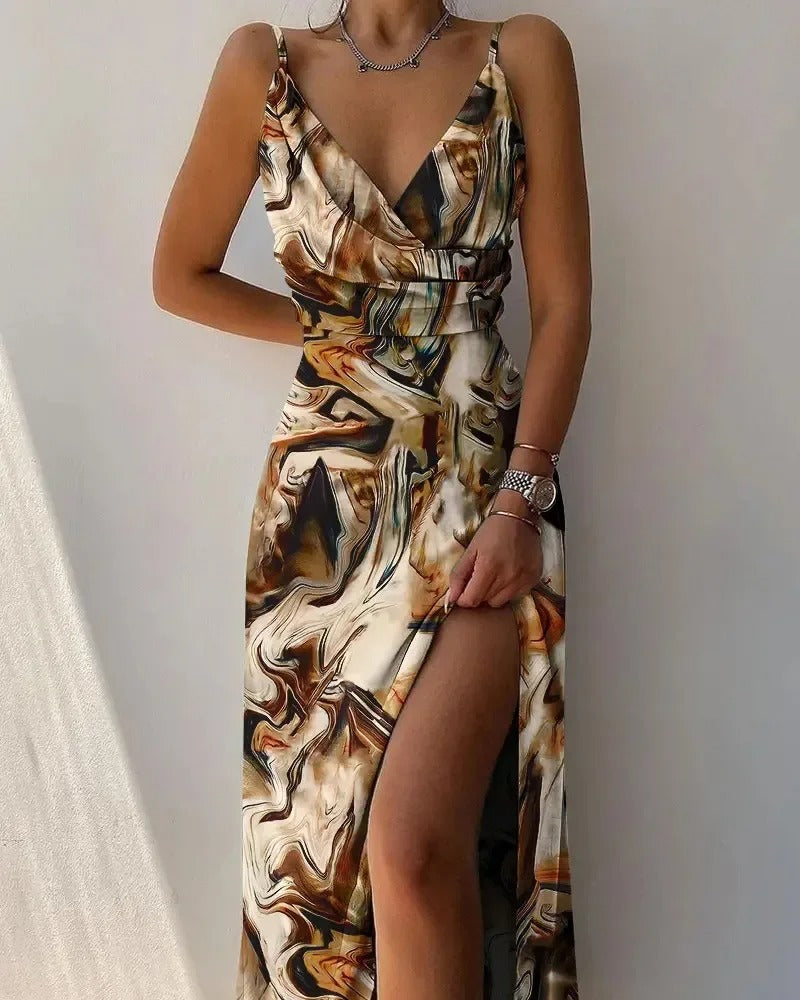 Vestido longo e elegante - Sophia