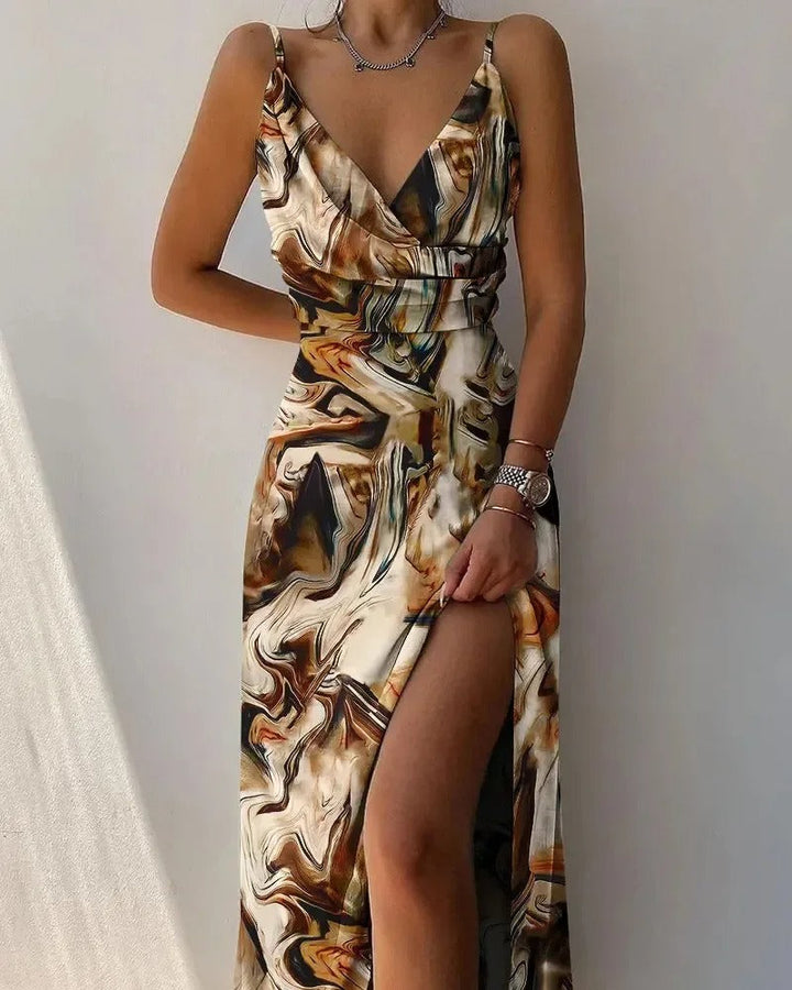 Vestido longo e elegante - Sophia