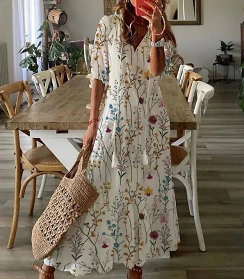 Vestido Boho Longo - Luna
