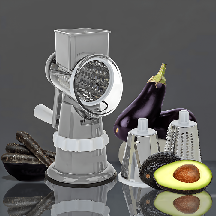 Vegetable slicer - SliceMate Pro-Gray-Nora Luxe