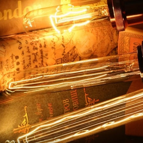 Vintage Light Bulbs - NostalgiaGlow-ST64 Filament-Nora Luxe
