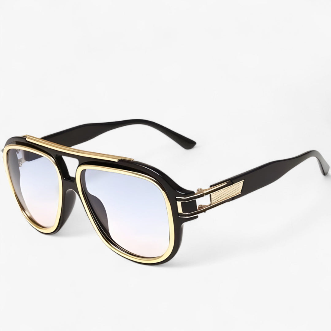 Vintage sunglasses with skin-friendly design – Lumis-Black Light Blue-Nora Luxe