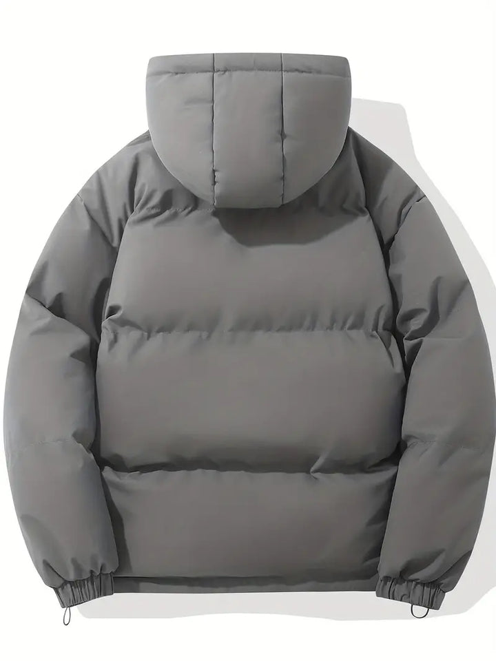 Warm Ladies Jacket with Hood - Aurelia-Pink-M-Nora Luxe