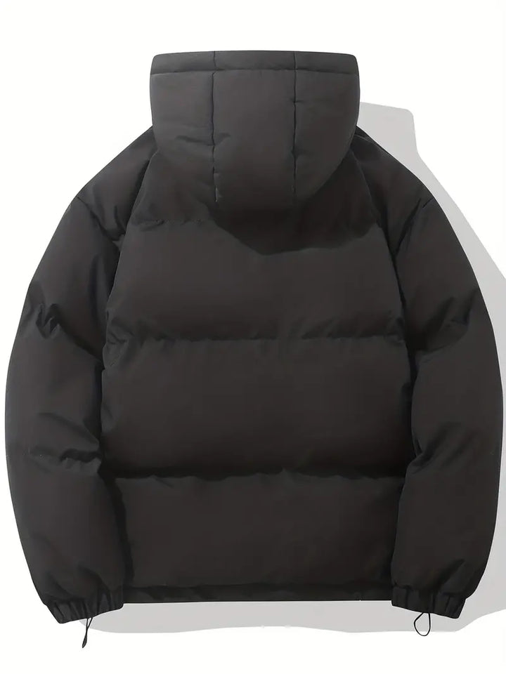 Warm Ladies Jacket with Hood - Aurelia-Pink-M-Nora Luxe