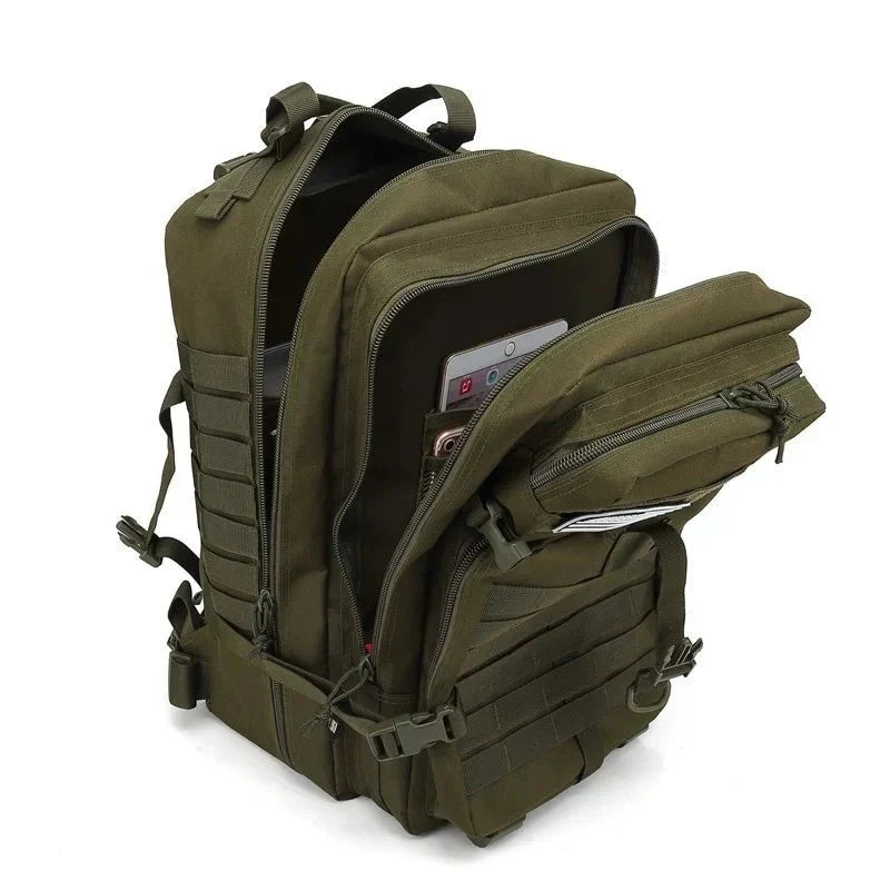 Waterproof Tactical Backpack - AdventurePack-Black-Nora Luxe