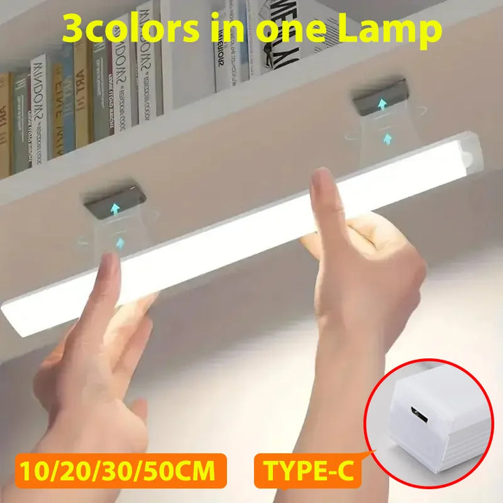 Wireless LED Lamp with Motion Sensor - SmartGlow-Warm Wit-3.94 inches-Nora Luxe