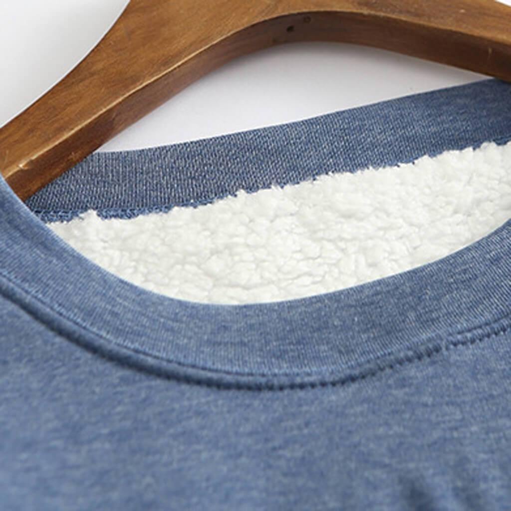 Ladies' fleece pullover with lining – Mira