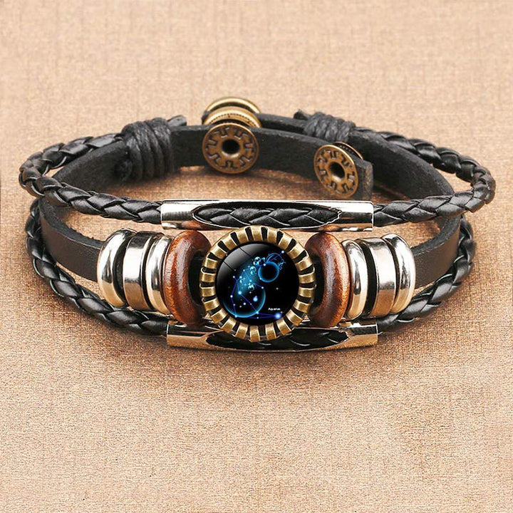Zodiac Retro Bracelet - Lyra-Aquarius-Nora Luxe