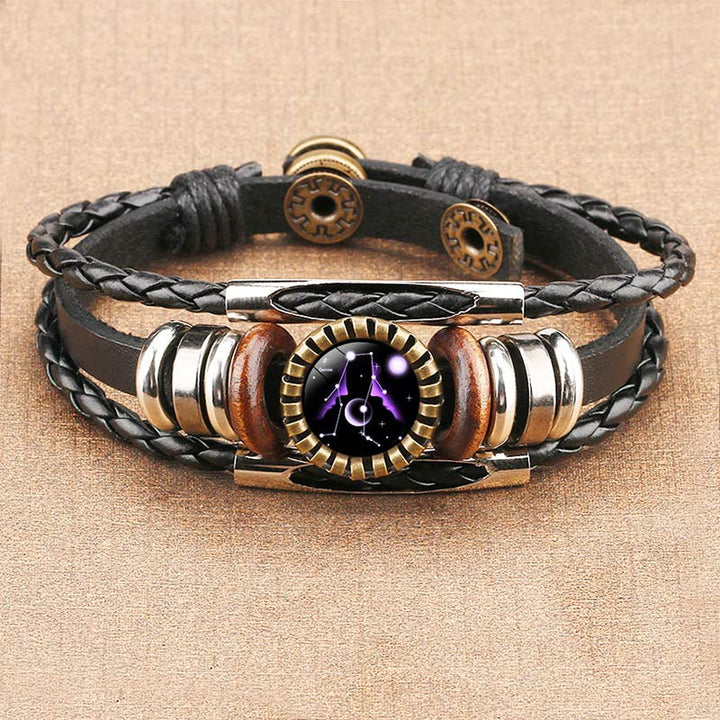 Zodiac Retro Bracelet - Lyra-Gemini-Nora Luxe